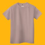 Plain Roundneck Tee - Mushroom