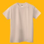 Plain Roundneck Tee - Peach