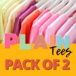 Plain Tees (Pack of 2)