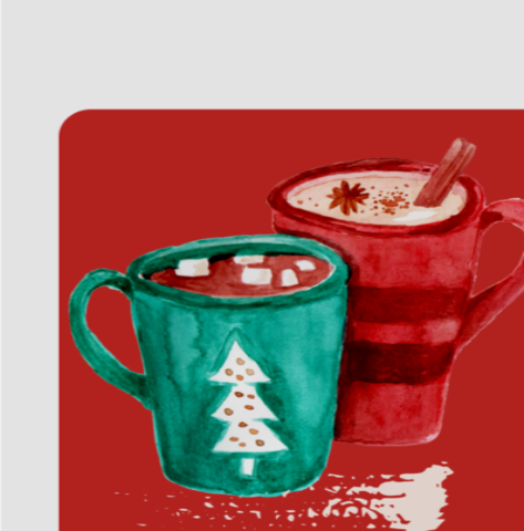 Christmas Coaster Set