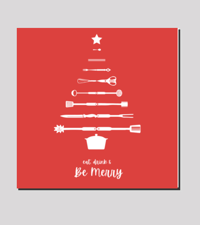 Be Merry 8x8 Canvas