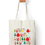 Santa vibes Tote Bag