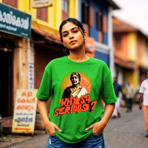 Why So Serious? Mohiniyattam Kalarenjini Unisex T-shirt