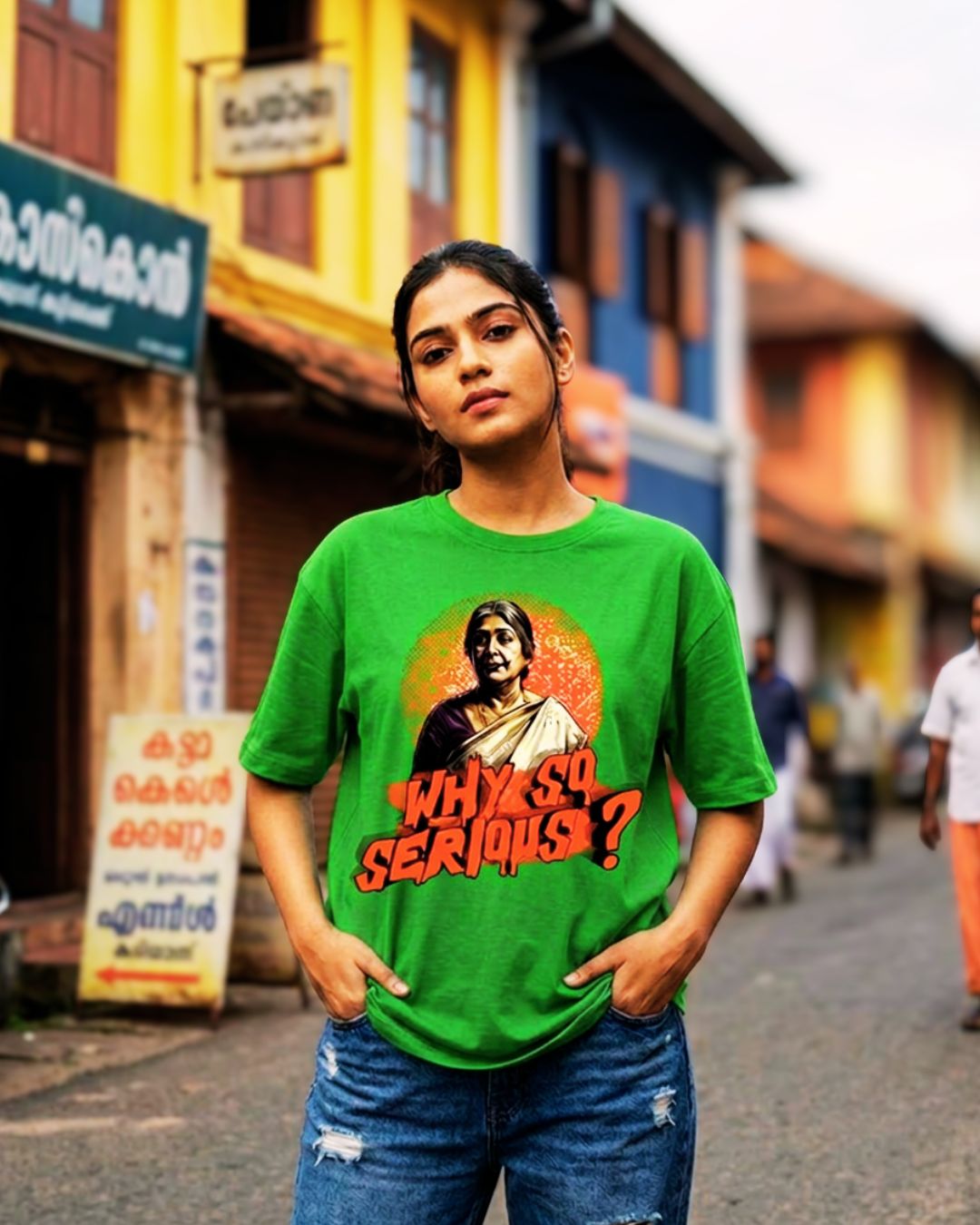 Why So Serious? Mohiniyattam Kalarenjini Unisex T-shirt