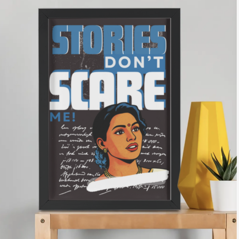 Poster- Stories Don't Scare Me