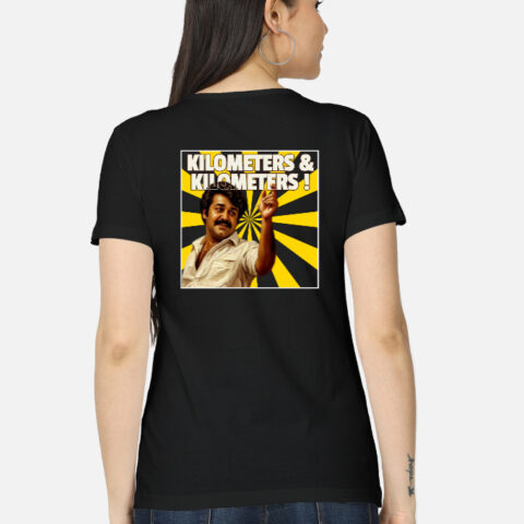 How many Kms...(Front & back Print)